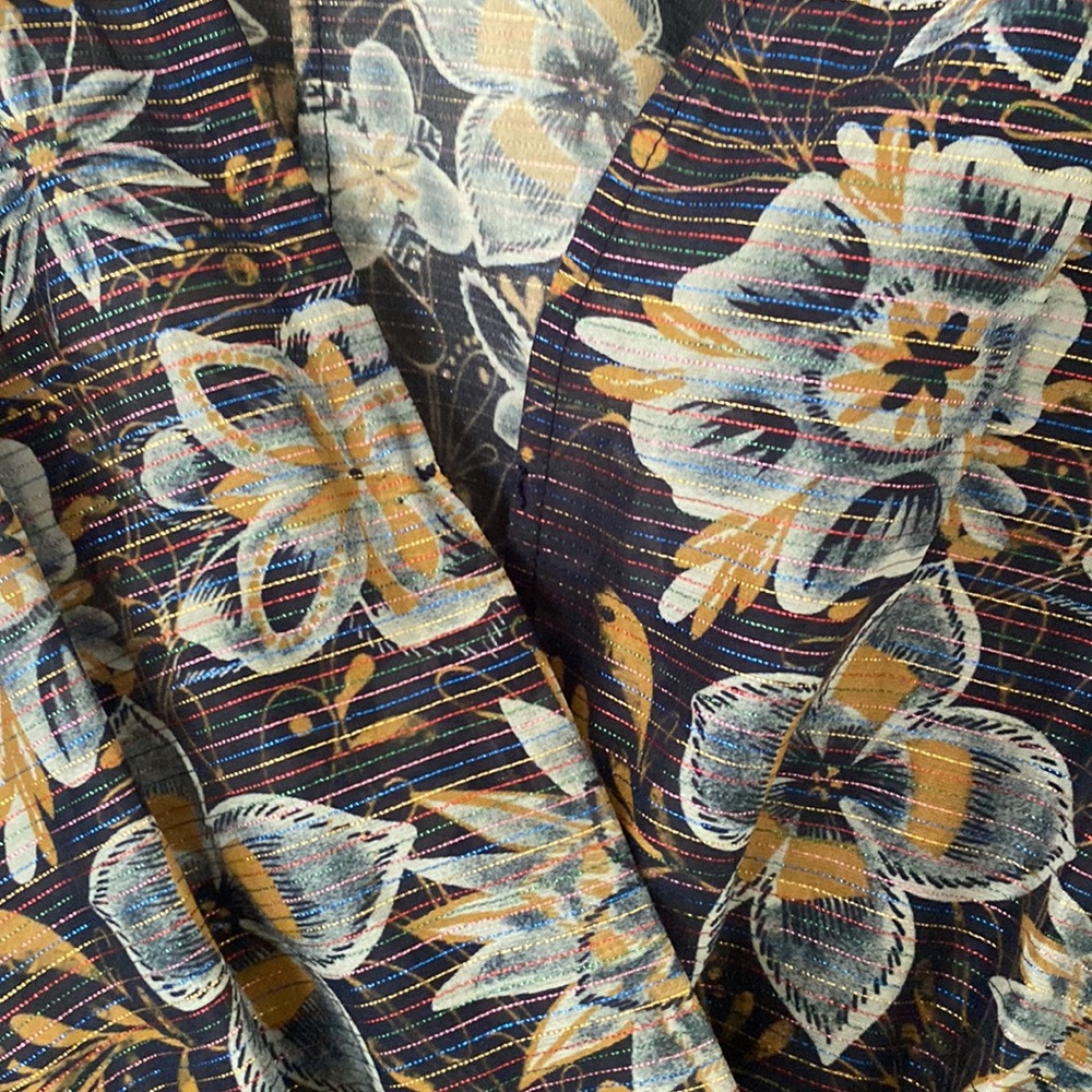 Multicolor Dark Navy Chloé Jumpsuit - Picture 11 of 16